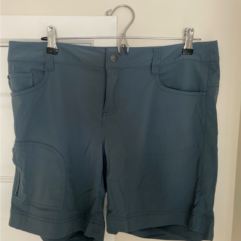Prana Women's Teal Hiking Shorts